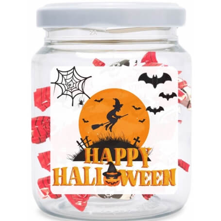 Pot de bonbons halloween