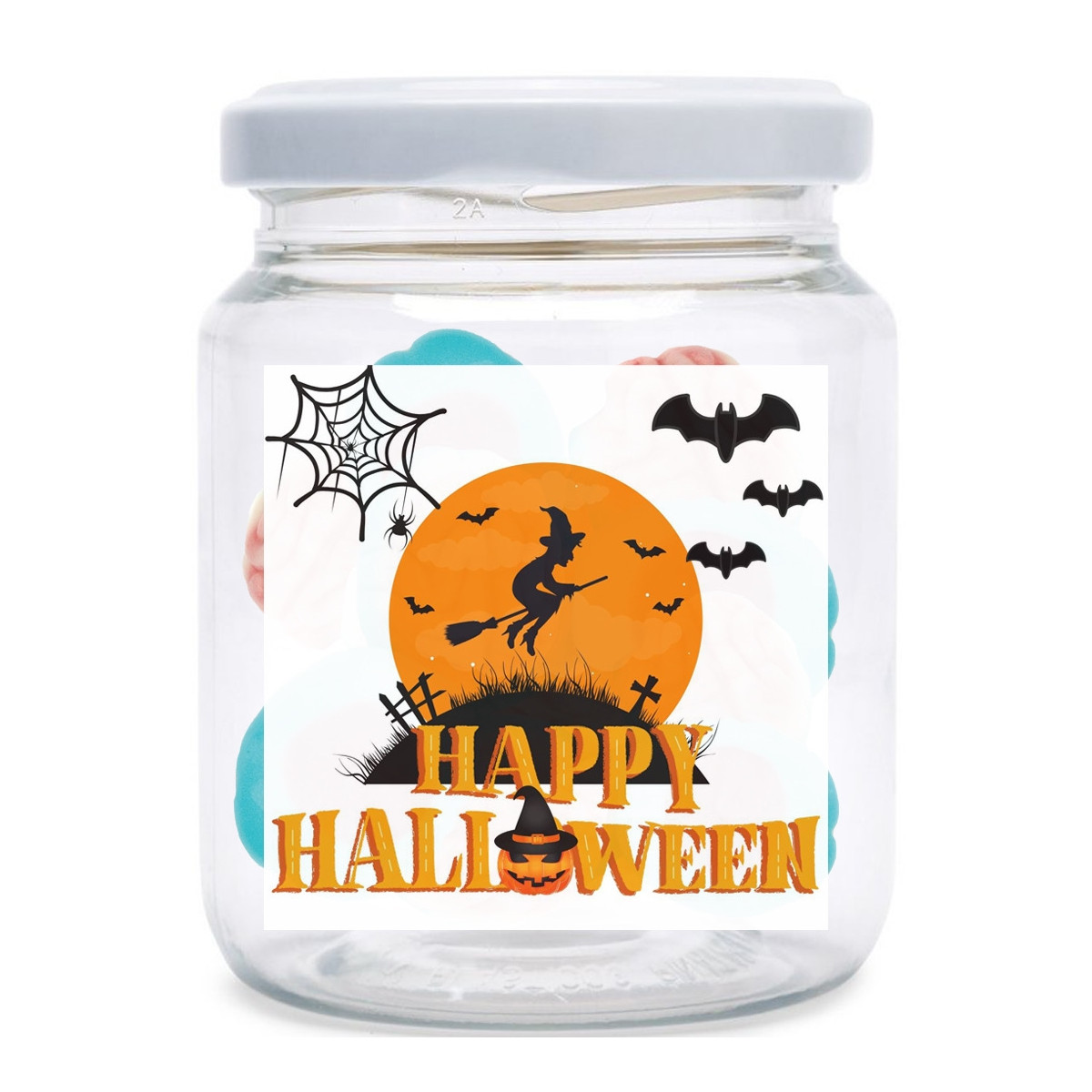 Pot de bonbons d'Halloween