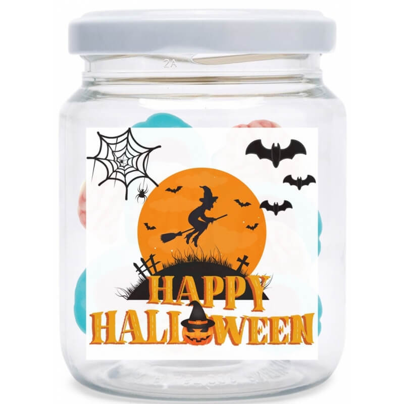 Pot de bonbons d'Halloween