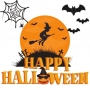 Pot de bonbons d'Halloween