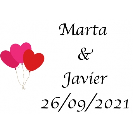 Autocollant Coeur