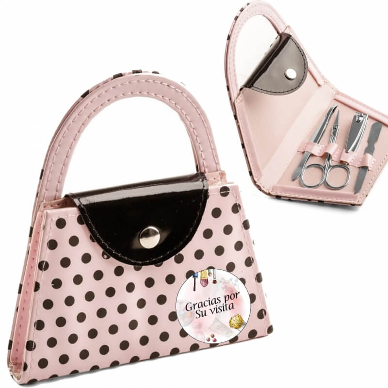 Manucure dans un petit sac personnalisé pour des cadeaux promotionnels
