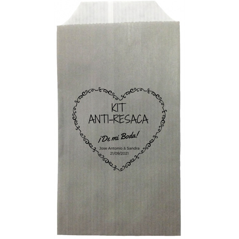 Kit de mariage anti-gueule de bois personnalisé