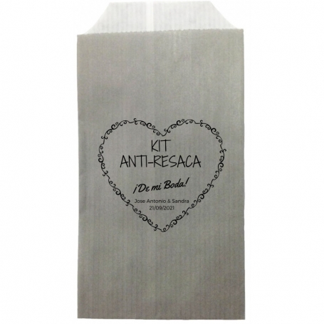 Kit de mariage anti-gueule de bois personnalisé