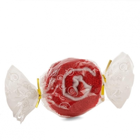 Serviette en forme de bonbon personnalisée pour Noël