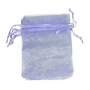Sac Organza Lilas Clair 9 X 15