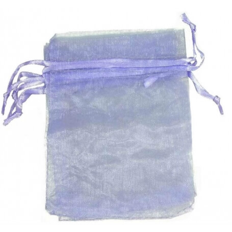 accessoire mariage sac organza riz petale