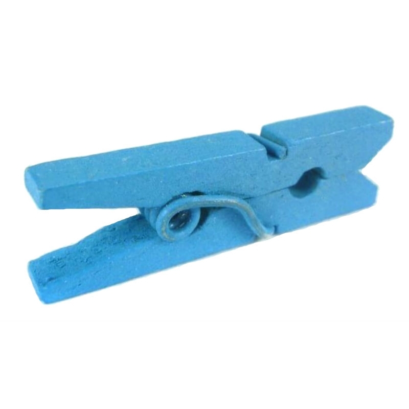 Pince décorative bleue