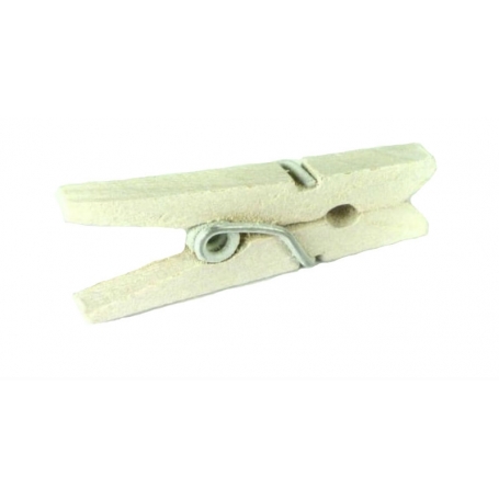Mini Pinces Deco Blanche