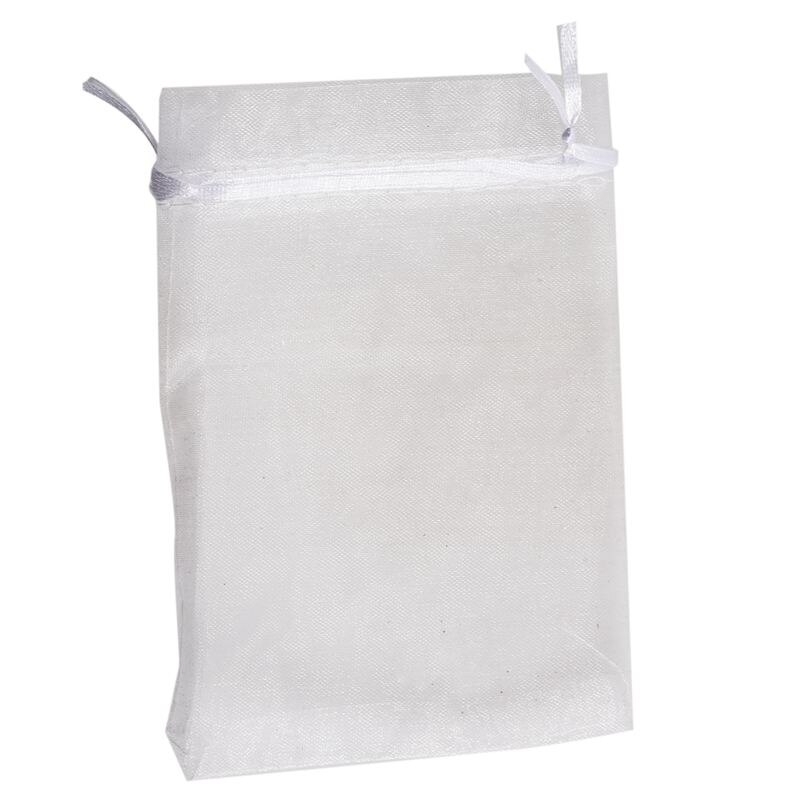 Sachet organza blanc 15 x 20 Sachet organza blanc 15 x 20