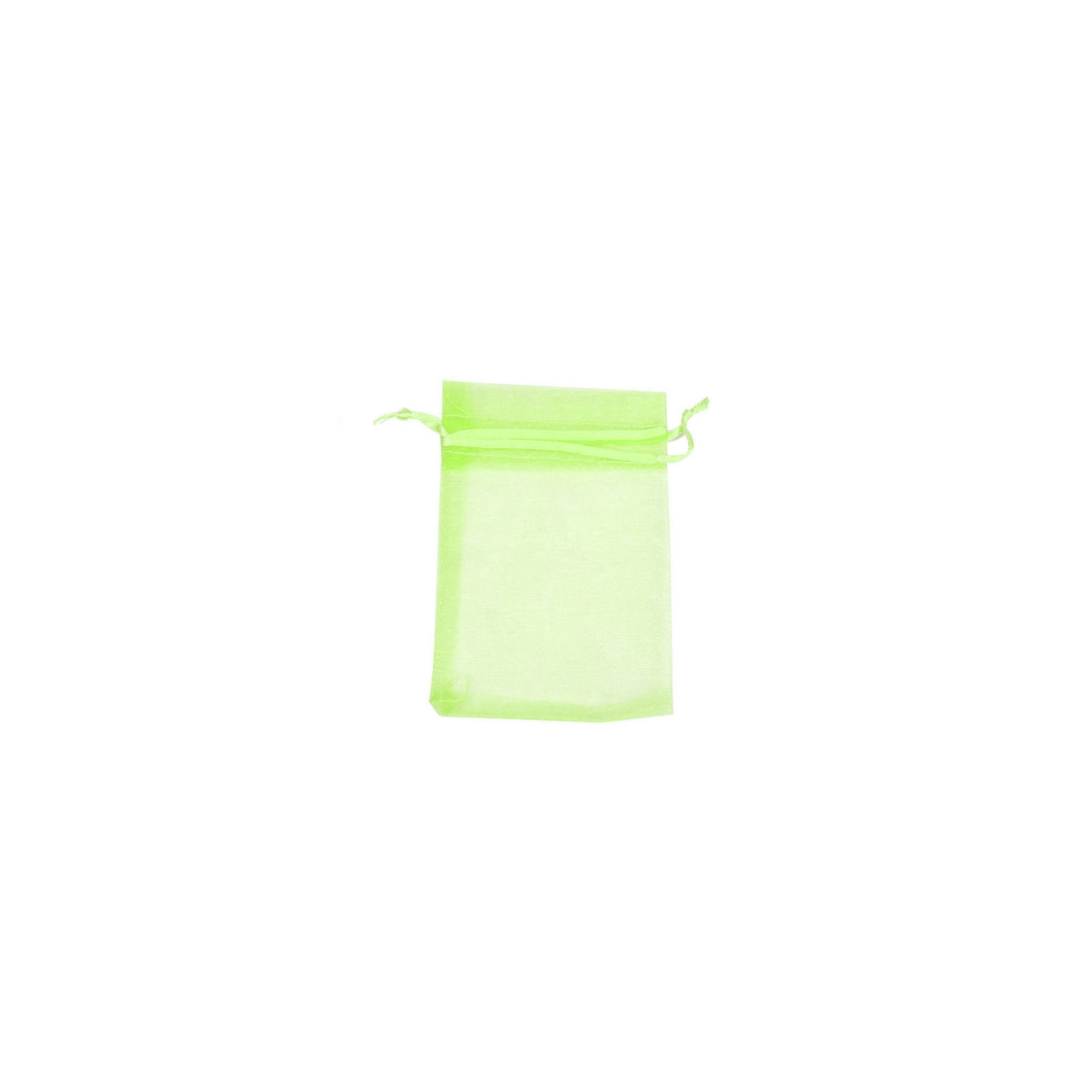 Sachet organza vert clair 15 x 20