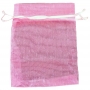 Sachets en organza rose bubblegum 10 x 13