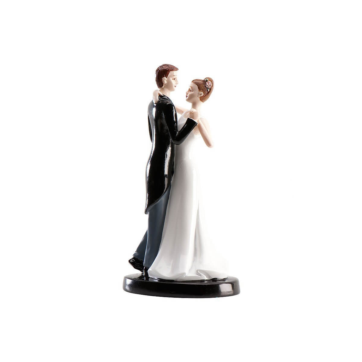 Figurine de gâteau de mariage pour les mariés fermes