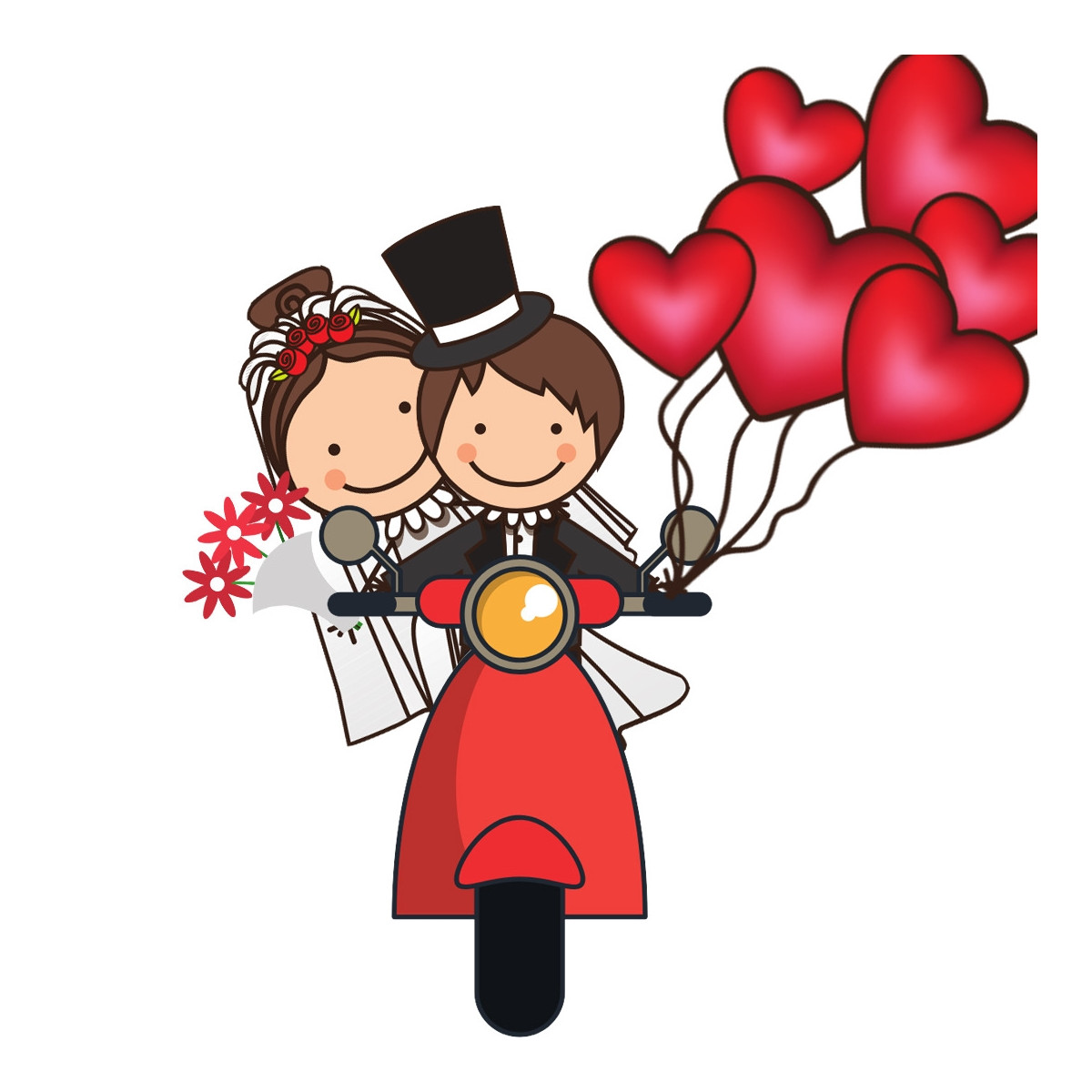 Autocollants pour mariage