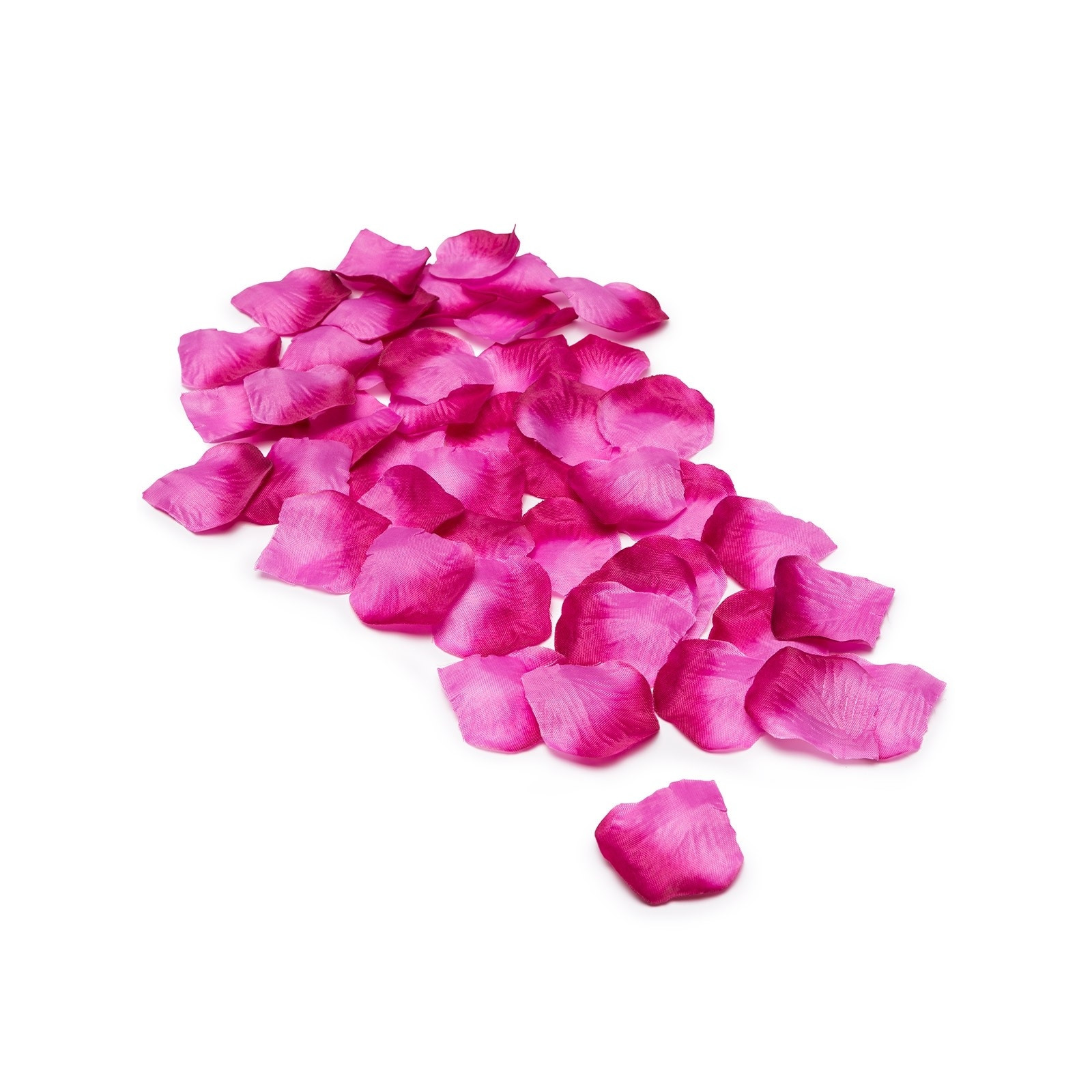 Pétales de Rose Artificiels en Couleur Rose Fuchsia pour Décoration