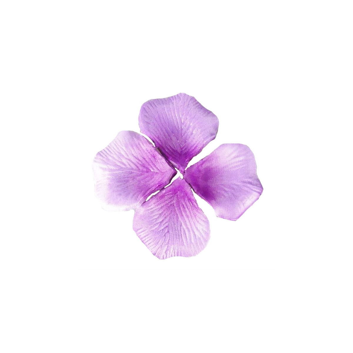 Pétales de rose artificiels lilas