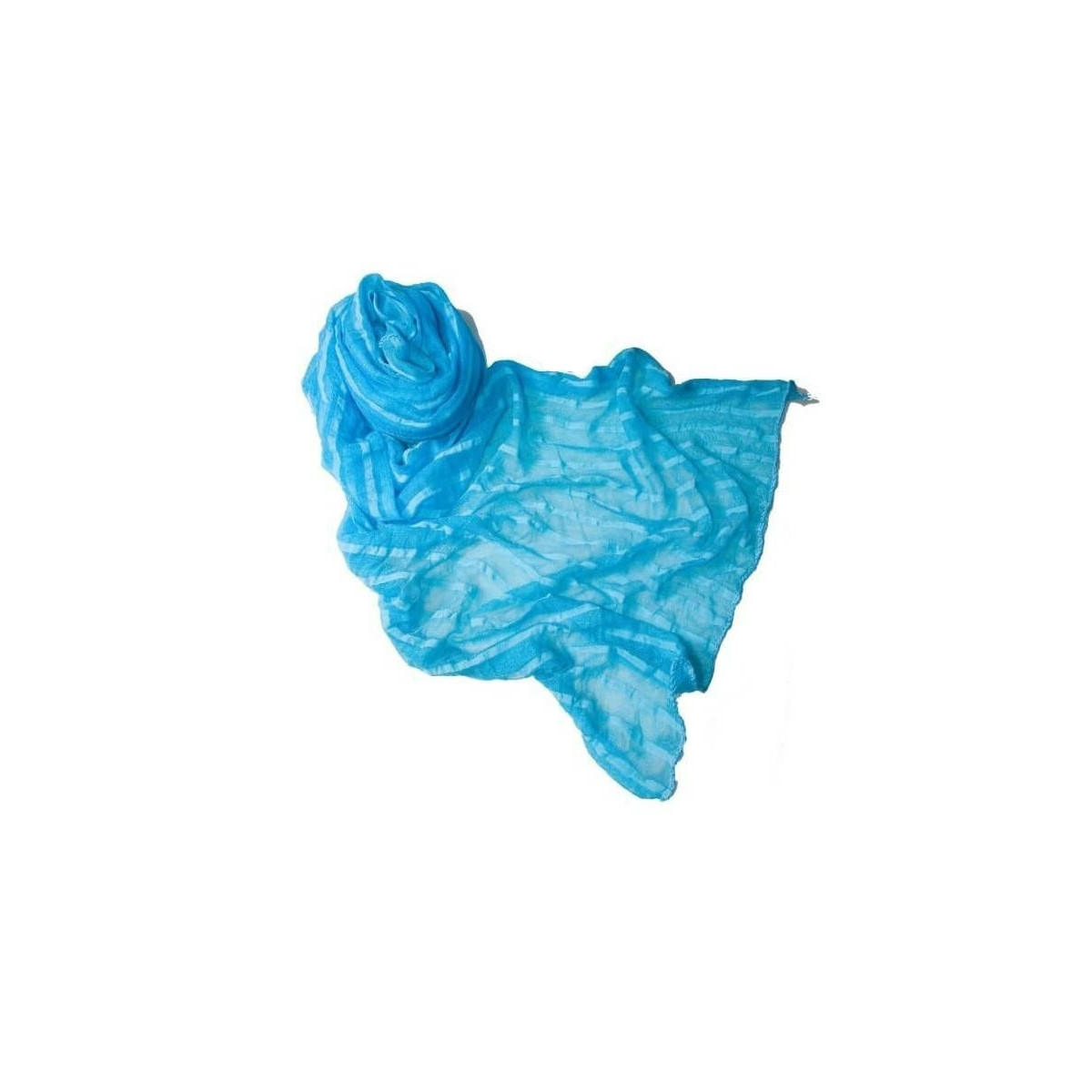 Pashmina bleu turquoise