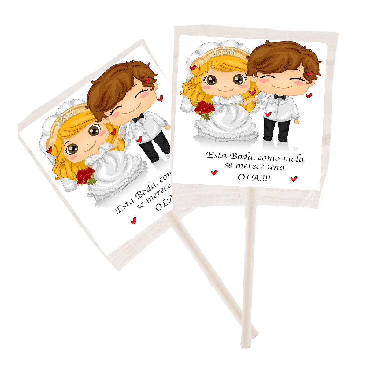Sucettes de mariage