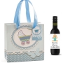 Bouteille de vin personnalisée pour baptême