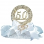 Figure gâteau alliances noces d'or