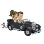Autocollant mariage des mariés Will & Grace