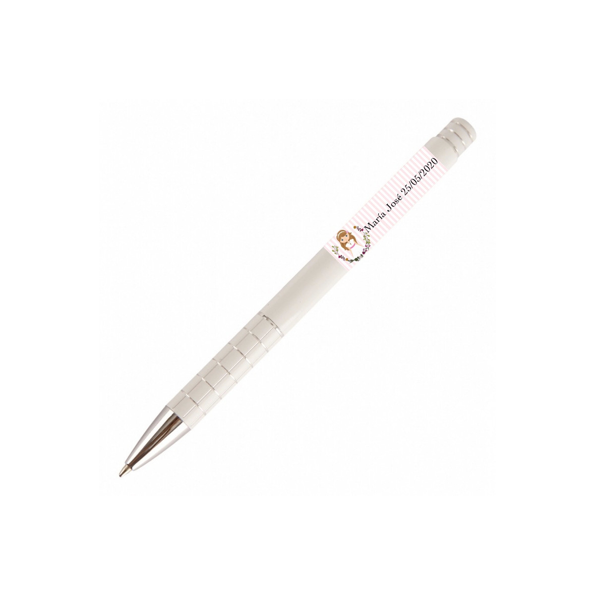 Stylo pour communion fille personnalisé