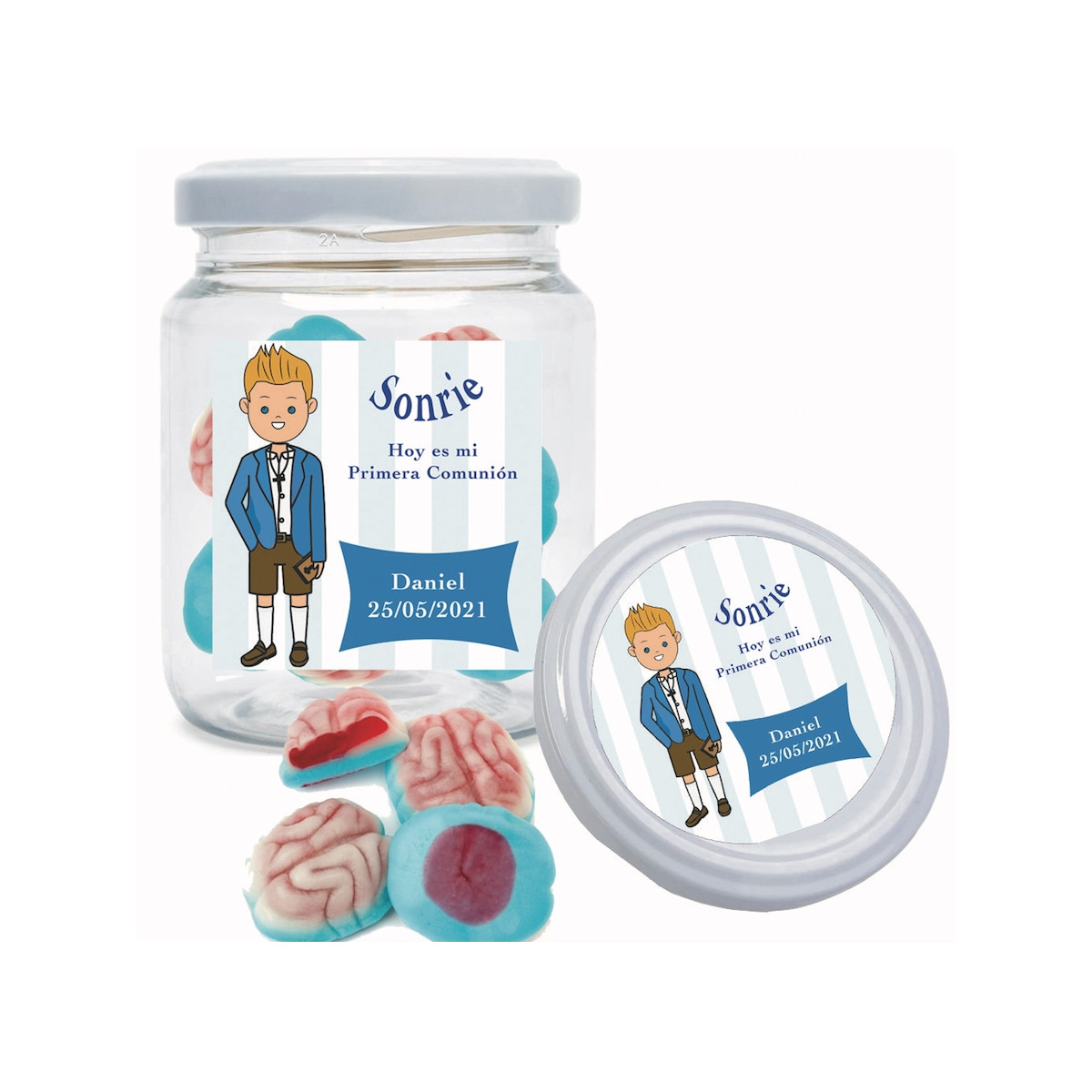 Pot de bonbons de communion