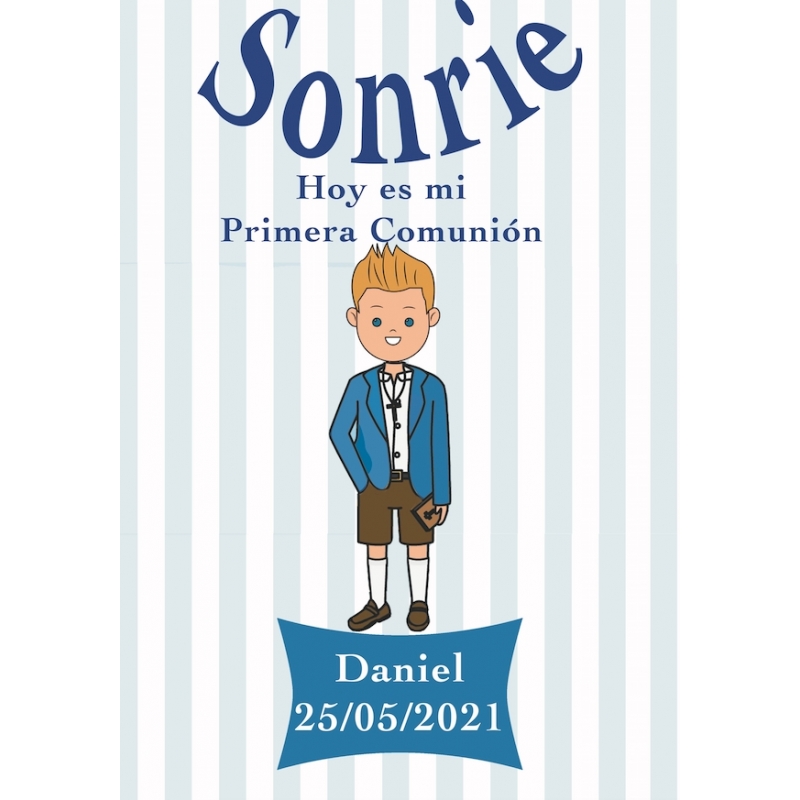 Autocollant enfant communion
