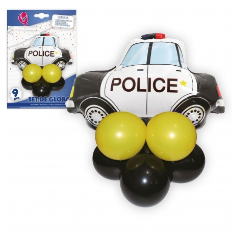 Pack ballon policier