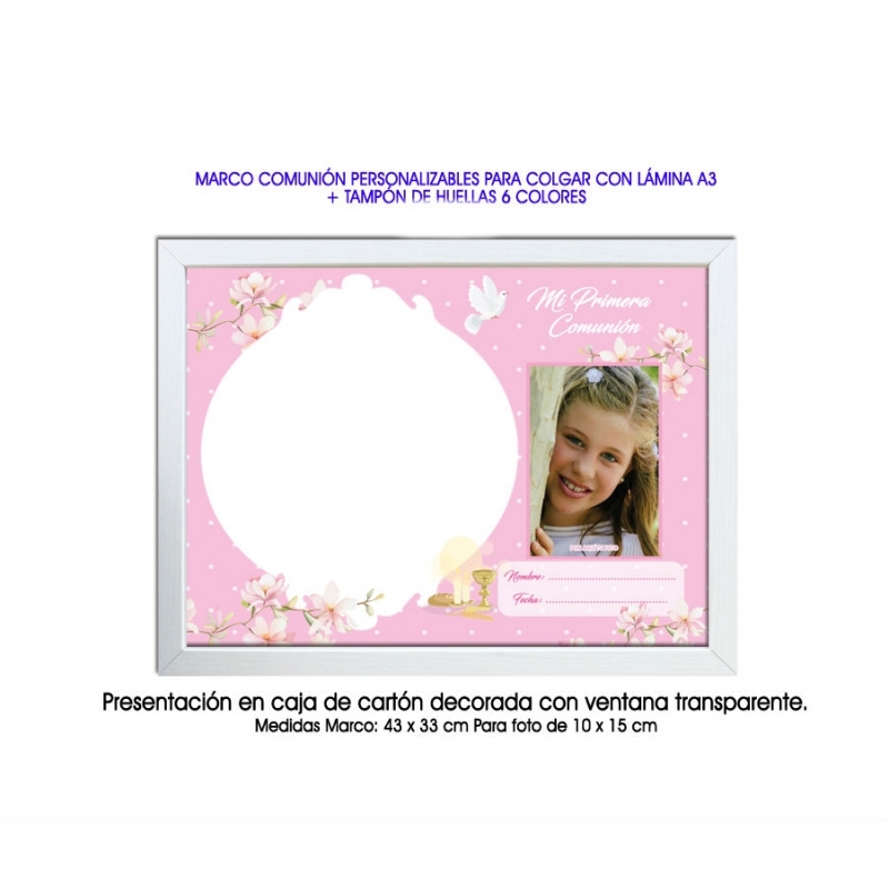 Pack De Communion De Cadre Personnalisé Pack De Communion De Cadre Personnalisé