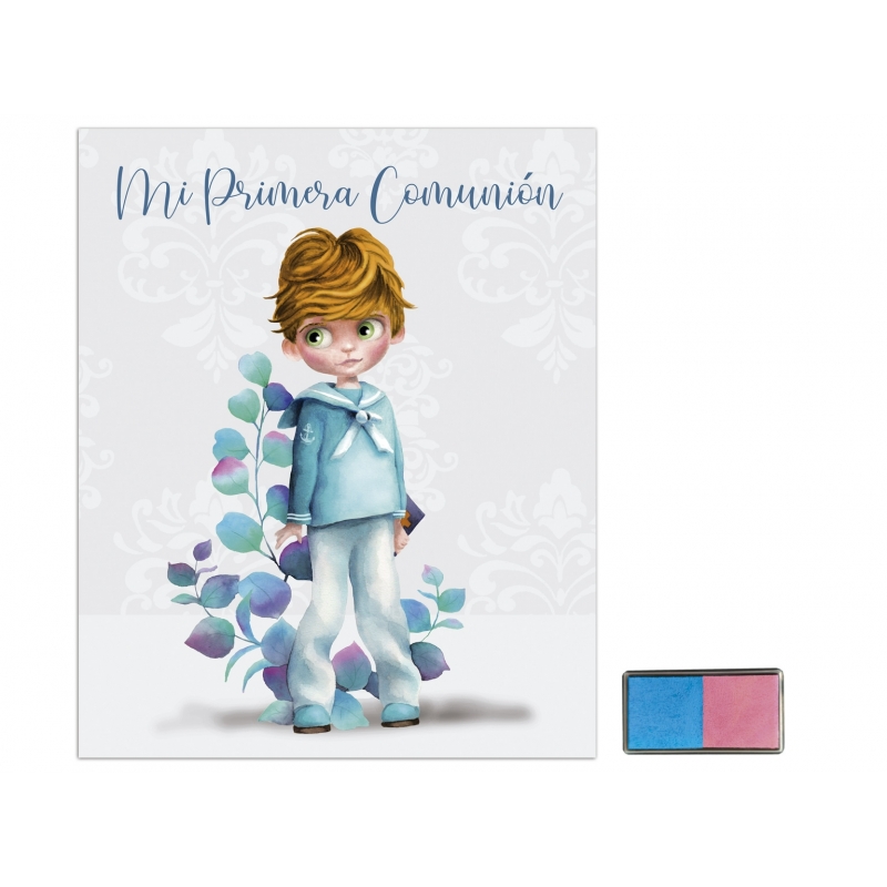 Livre pour empreintes communion Livre pour empreintes communion