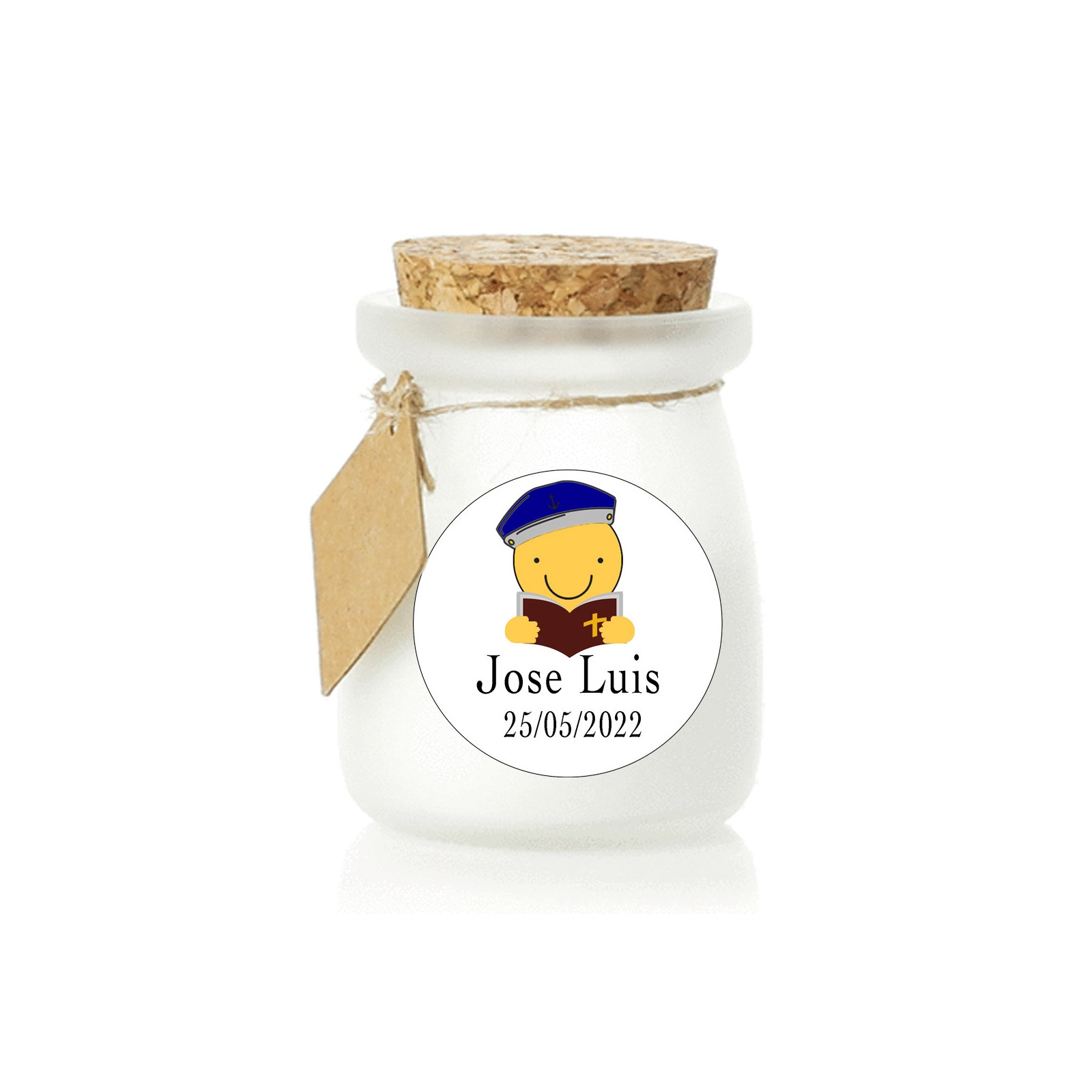 Bougie de communion enfant