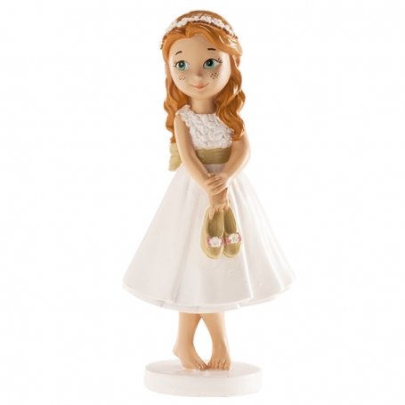 Figure de fille de communion