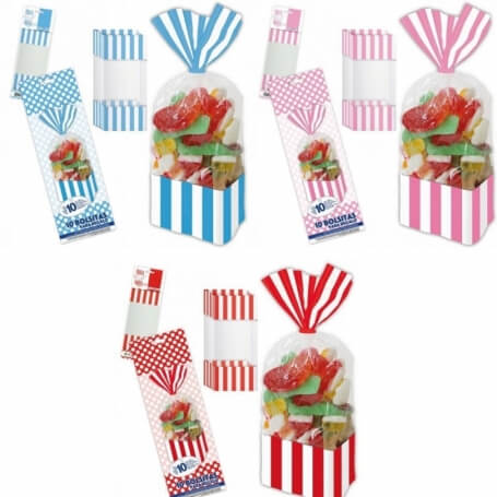 Sachets Carrés De Bonbons