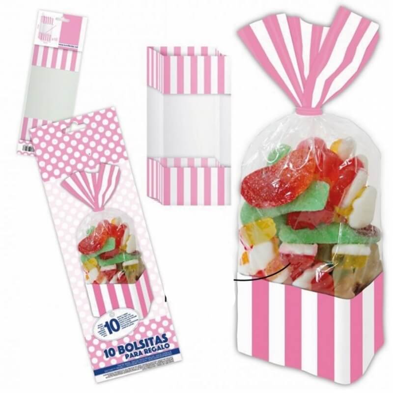 Sachets Carrés De Bonbons