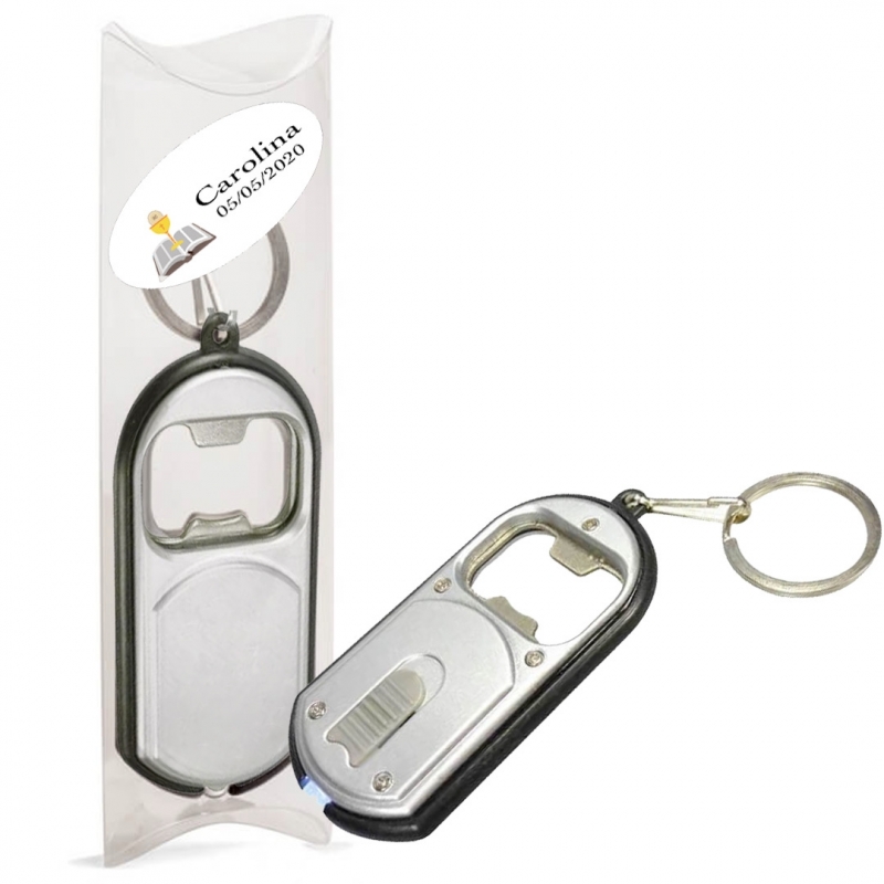 Lampe de poche ouvre-bouteille personnalisée