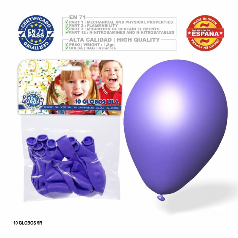 Pack de ballon lilas