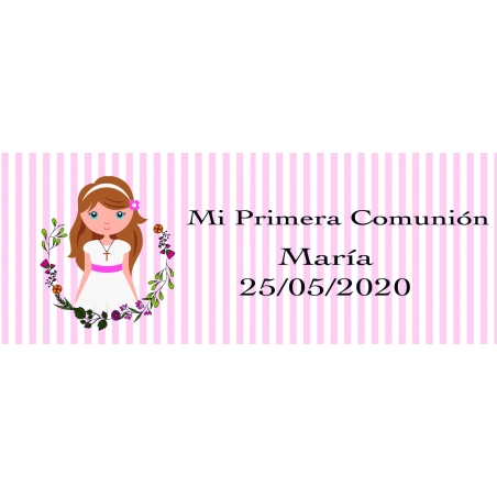 Autocollants De Communion Personnalisés