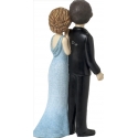 Figure de mariage en argent original