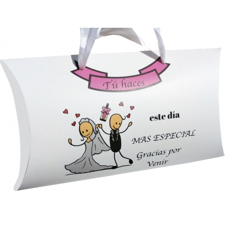 Petite boîte cadeau mariage