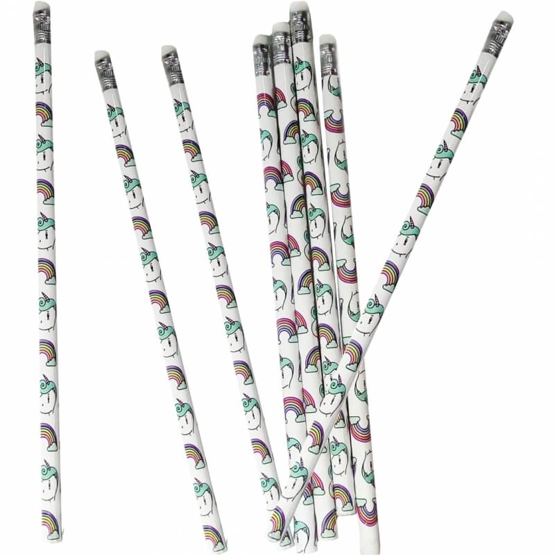 Crayon imprimé licorne