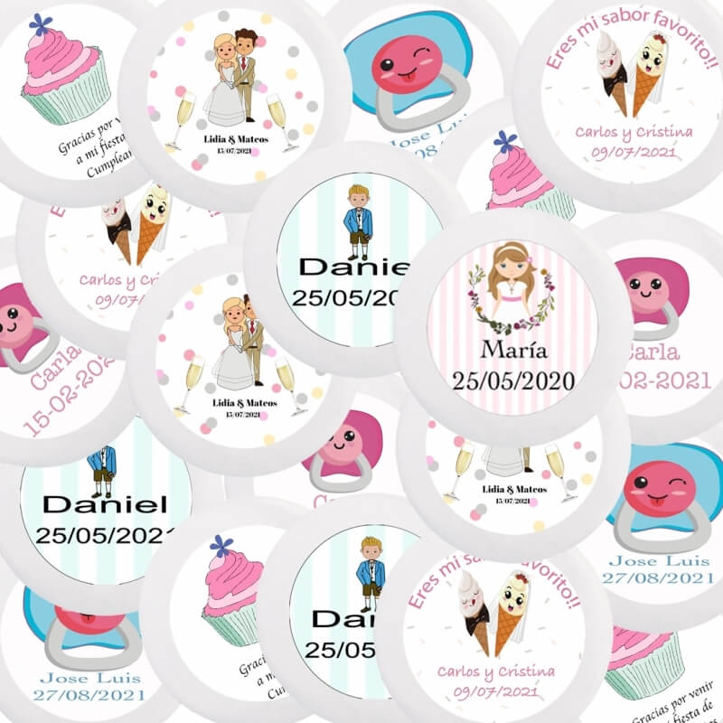 Badges personnalisés baptêmes