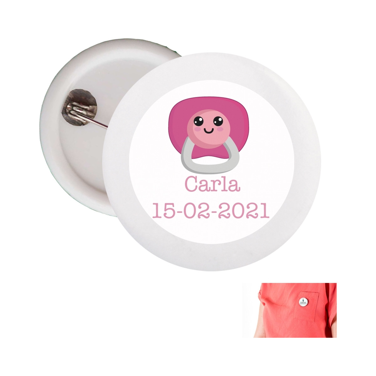 Chapes personnalisées baptêmes