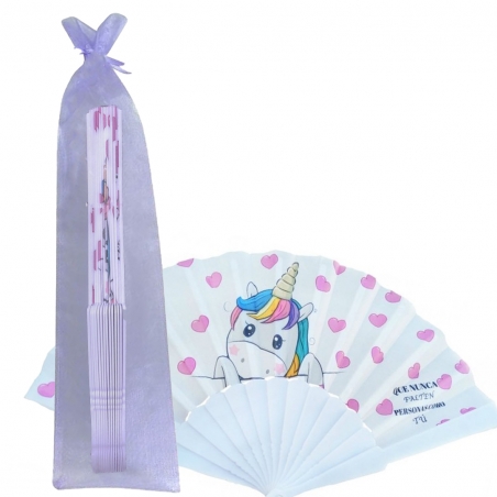 Éventail licorne