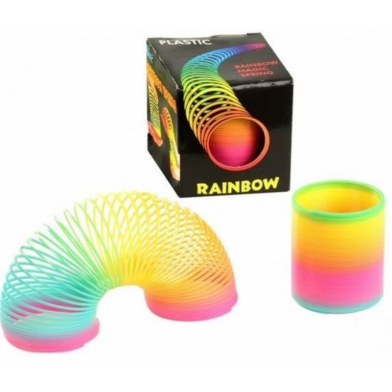 Jouet Ressort Slinky Arc-en-Ciel