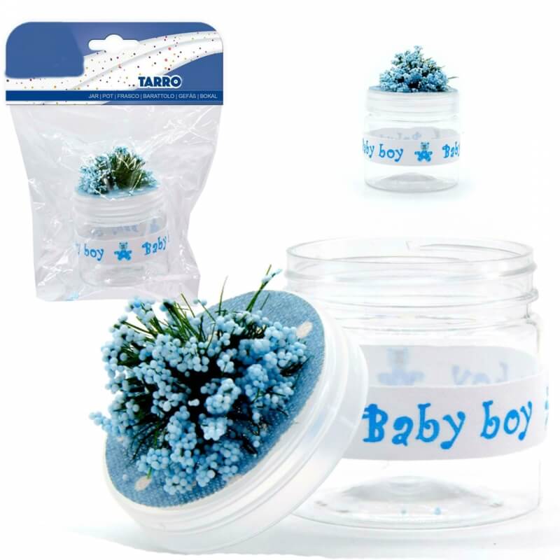 Pack de bocaux de bonbons pour baptême