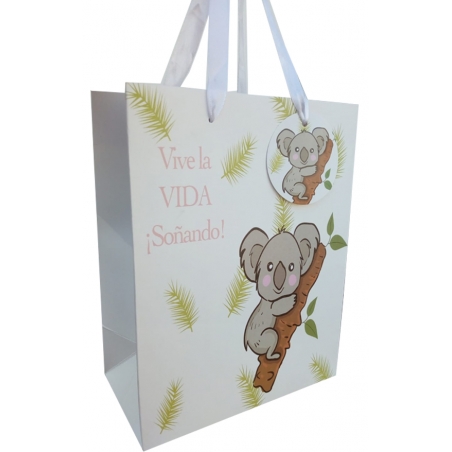 cadeau avec design koala sac main miroir sac