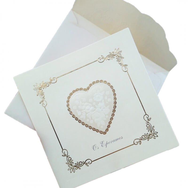 Invitations de mariage simples