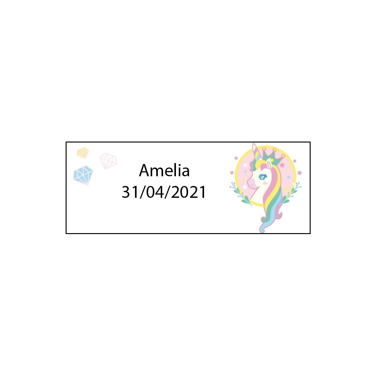 Adhésifs rectangulaires