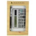 Calculatrice de communion personnalisée avec stylo